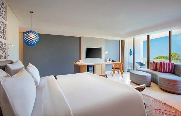 Le Meridien Bali Jimbaran - Wohnbeispiel Aqua Studio Suite Lagoon View (Zimmercodierung WBG)