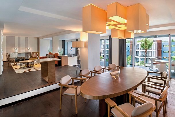 Le Meridien Bali Jimbaran - Wohnbeispiel Avant Garde Two Bedroom Suite (Zimmercodierung WB2)