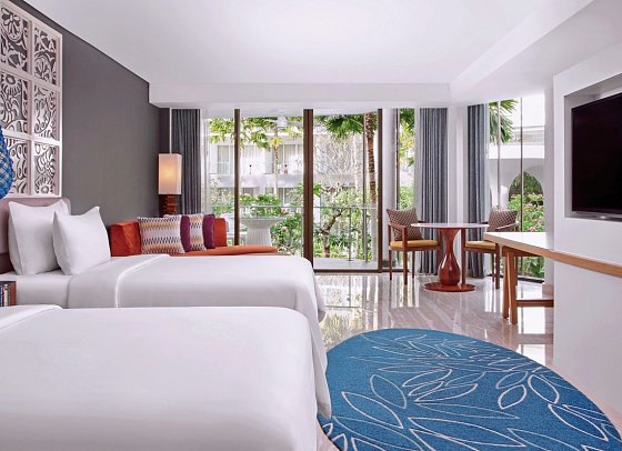 Le Meridien Bali Jimbaran - Wohnbeispiel Aqua Studio Suite Lagoon Access (Zimmercodierung WBQ)