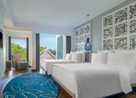 Le Meridien Bali Jimbaran - Wohnbeispiel Avant Garde Two Bedroom Suite (Zimmercodierung WB2)