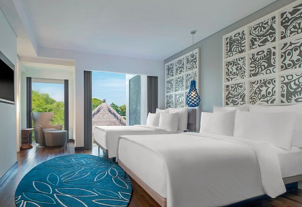 Le Meridien Bali Jimbaran - Wohnbeispiel Avant Garde Two Bedroom Suite (Zimmercodierung WB2)