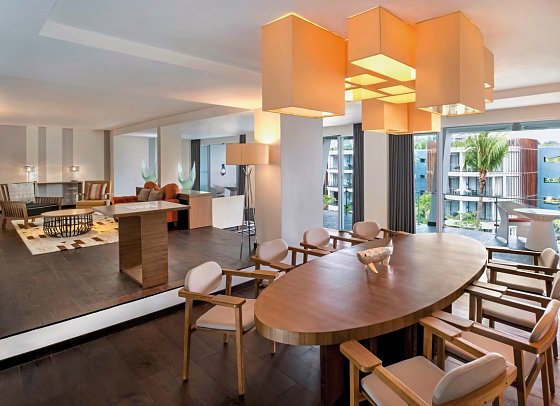 Le Meridien Bali Jimbaran - Wohnbeispiel Avant Garde Two Bedroom Suite (Zimmercodierung WB2)
