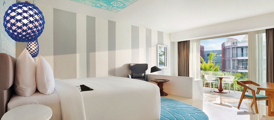 Le Meridien Bali Jimbaran - Wohnbeispiel Lagoon View (Zimmercodierung UBG)
