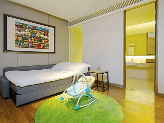 Mövenpick Resort & Spa Jimbaran Bali - Wohnbeispiel Family Duplex Pool View (Zimmercodierung FBP)