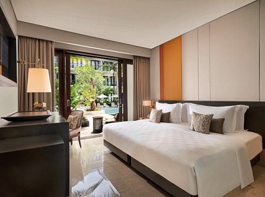 The Anvaya Beach Resort Bali - Wohnbeispiel Deluxe Pool Access (Zimmercodierung UDQ)