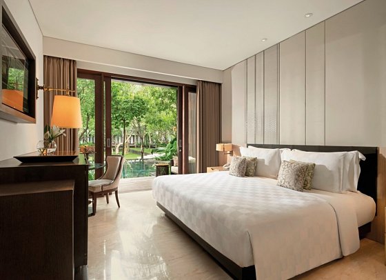 The Anvaya Beach Resort Bali - Wohnbeispiel Premier Lagoon Access (Zimmercodierung UMQ)