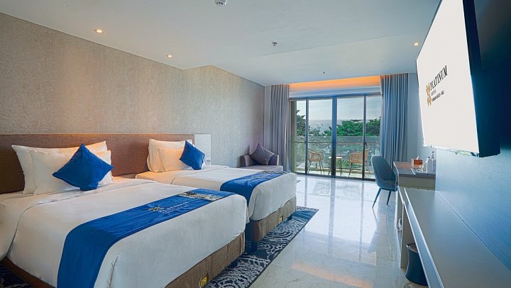 Platinum Hotel Jimbaran Beach Bali - Wohnbeispiel Jimbaran Balcony (Zimmercodierung UB1)