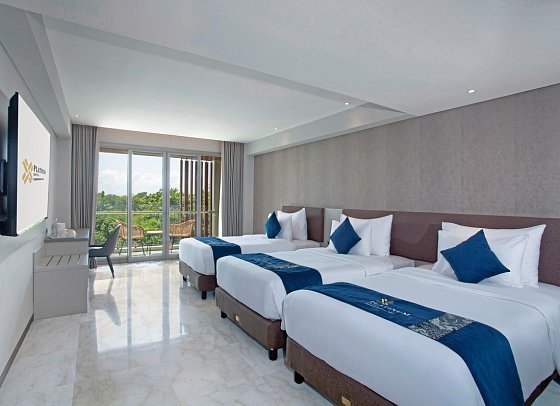 Platinum Hotel Jimbaran Beach Bali - Wohnbeispiel Deluxe Family (Zimmercodierung FD1)