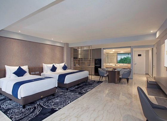 Platinum Hotel Jimbaran Beach Bali - Wohnbeispiel Family Suite (Zimmercodierung WI1)
