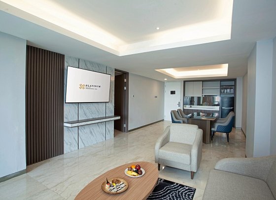 Platinum Hotel Jimbaran Beach Bali - Wohnbeispiel Executive Suite (Zimmercodierung WT1)