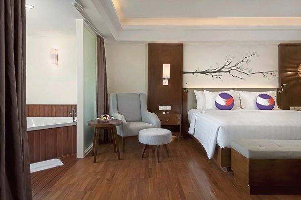 FOX Hotel Jimbaran Beach Bali - Wohnbeispiel Junior Suite (Zimmercodierung JB1)