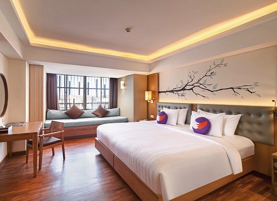 FOX Hotel Jimbaran Beach Bali - Wohnbeispiel Deluxe Shower (Zimmercodierungen UD1 & UD2)