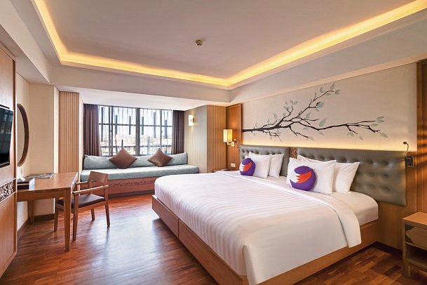 FOX Hotel Jimbaran Beach Bali - Wohnbeispiel Deluxe Shower (Zimmercodierungen UD1 & UD2)