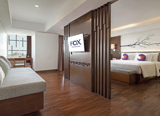 FOX Hotel Jimbaran Beach Bali - Wohnbeispiel Junior Suite (Zimmercodierung JB1)