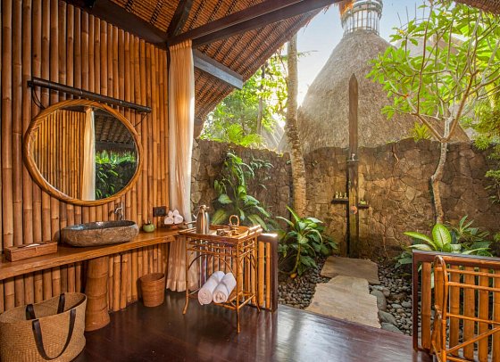 Fivelements Ubud - Wohnbeispiel Riverfront Suite