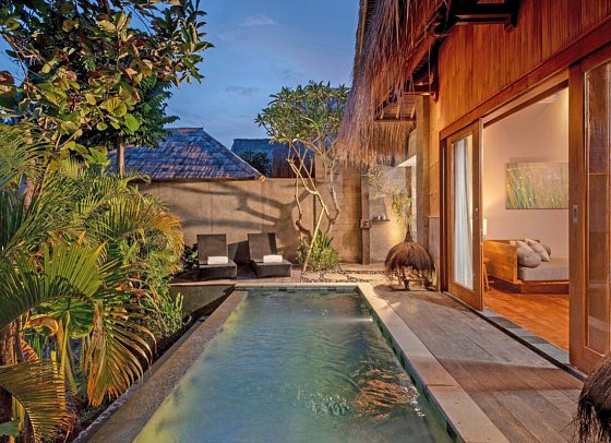 Fivelements Ubud - Wohnbeispiel Hillside Pool Suite