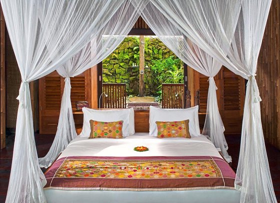 Fivelements Ubud - Wohnbeispiel Bidadari Riverfront Suite
