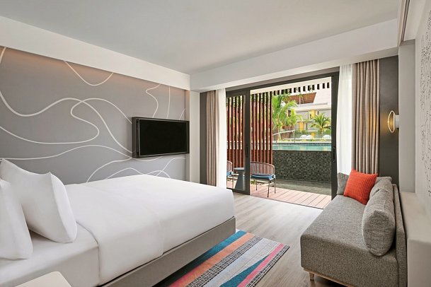 Aloft Bali Kuta at Beachwalk - Wohnbeispiel Aloft Pool View (Zimmercodierung UGP)