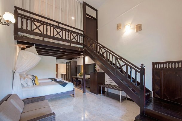 Legian Beach Hotel - Wohnbeispiel Deluxe Family (Zimmercodierung FD1)