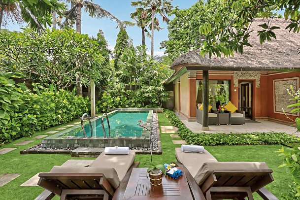 Legian Beach Hotel - Wohnbeispiel Deluxe Pool Villa (Zimmercodierung VD5)