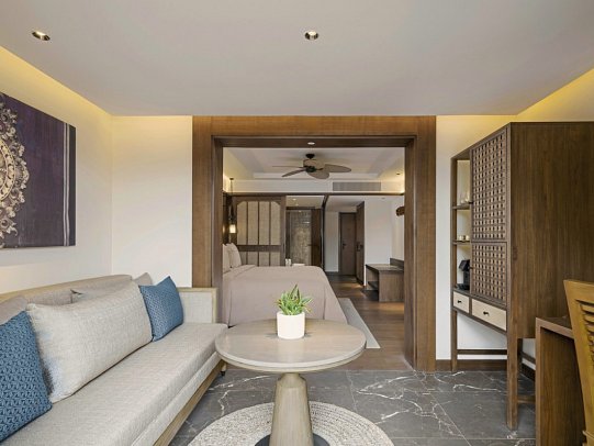 Paradisus by Meliá Bali - Wohnbeispiel Junior Suite Garden View (Zimmercodierungen JBG, JB1, JIG, JI1, JLG & JL1)