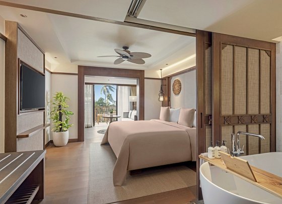 Paradisus by Meliá Bali - Wohnbeispiel Junior Suite Garden View (Zimmercodierungen JBG, JB1, JIG, JI1, JLG & JL1)