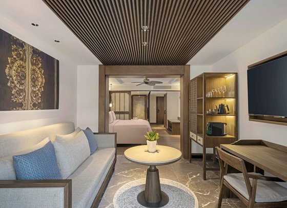 Paradisus by Meliá Bali - Wohnbeispiel Junior Suite Lagoon Access (Zimmercodierungen JBQ, JB2, JIQ, JI2, JLQ & JL2)