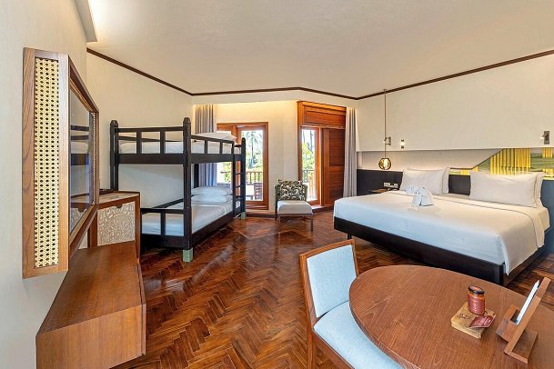 Nusa Dua Beach Hotel & Spa - Wohnbeispiel Family with Bunkbed (Zimmercodierung FB2)