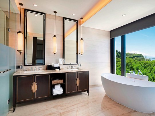 The Apurva Kempinski Bali - Beispiel Bad Grand Deluxe (Zimmercodierung UD2)