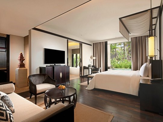 The Apurva Kempinski Bali - Wohnbeispiel Grand Deluxe Lagoon (Zimmercodierung UDQ)