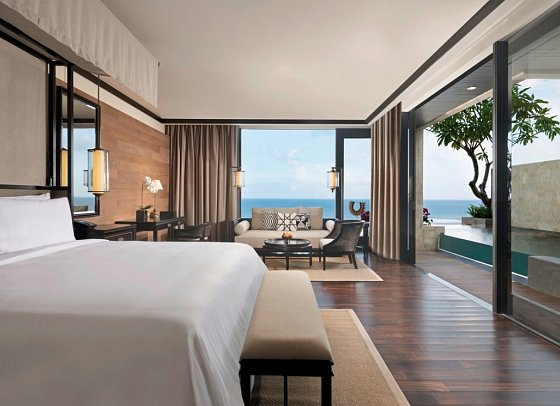 The Apurva Kempinski Bali - Wohnbeispiel Cliff Private Pool Ocean Junior Suite (Zimmercodierung JBM)
