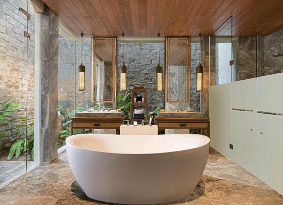 The Apurva Kempinski Bali - Beispiel Bad Sriwijaya Two Bedroom Villa (Zimmercodierung VB2)