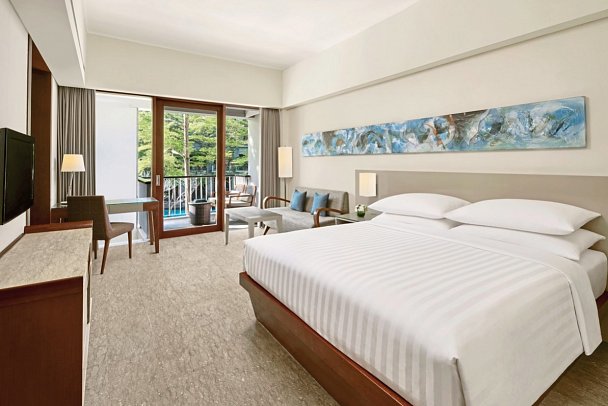 Courtyard by Marriott Bali Nusa Dua Resort - Wohnbeispiel Deluxe Pool View (Zimmercodierung UDP)