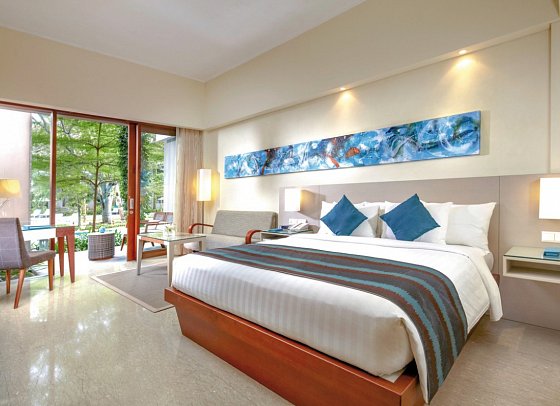 Courtyard by Marriott Bali Nusa Dua Resort - Wohnbeispiel Deluxe Pool Terrace (Zimmercodierung UDQ)