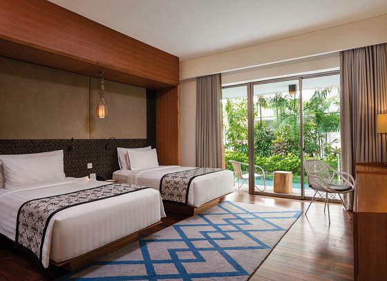 Merusaka Nusa Dua - Wohnbeispiel Two Bedroom Suite (Zimmercodierung WB2)