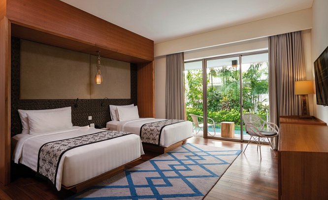 Merusaka Nusa Dua - Wohnbeispiel Two Bedroom Suite (Zimmercodierung WB2)