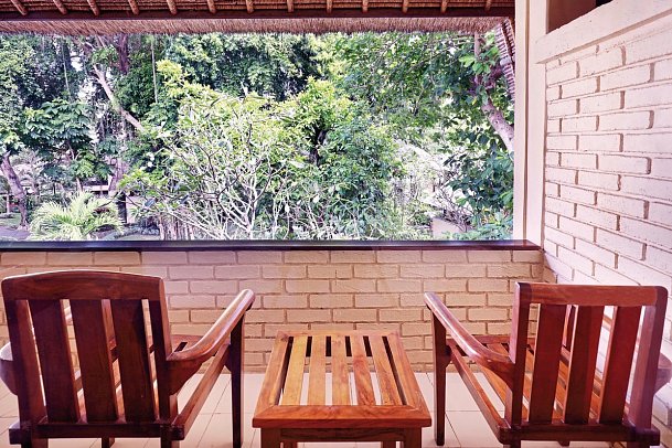 Mercure Resort Sanur - Beispiel Balkon Superior (Zimmercodierung US1)