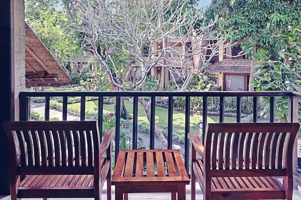 Mercure Resort Sanur - Beispiel Balkon Executive (Zimmercodierung UT1)