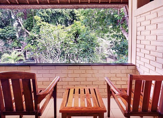 Mercure Resort Sanur - Beispiel Balkon Superior (Zimmercodierung US1)