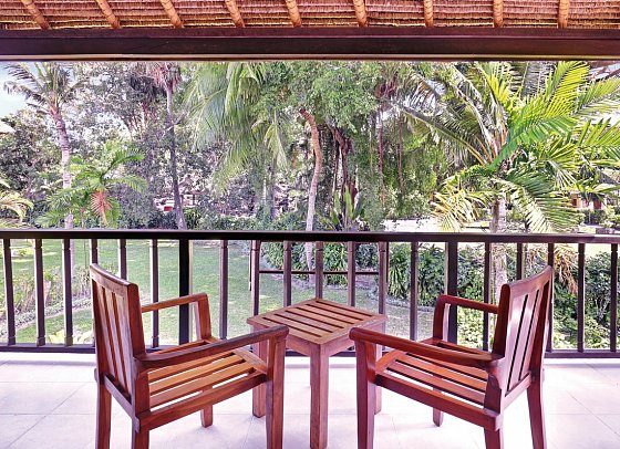 Mercure Resort Sanur - Beispiel Balkon Deluxe (Zimmercodierung UD1)