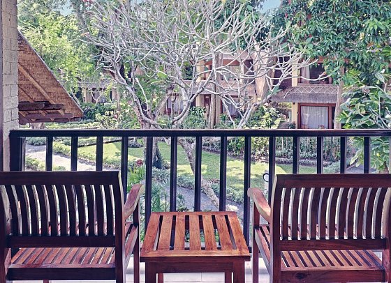 Mercure Resort Sanur - Beispiel Balkon Executive (Zimmercodierung UT1)