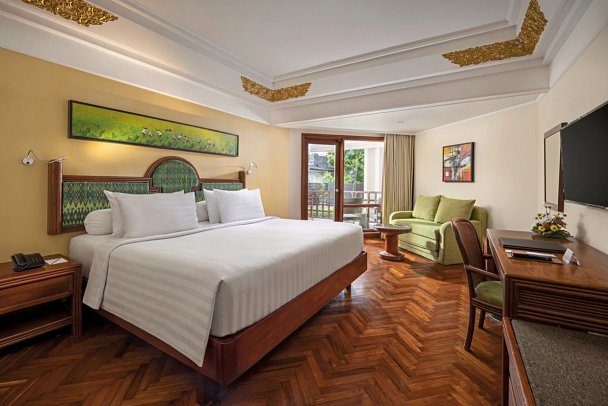 Prama Sanur Beach Bali - Wohnbeispiel Deluxe Garden View (Zimmercodierung UDG)