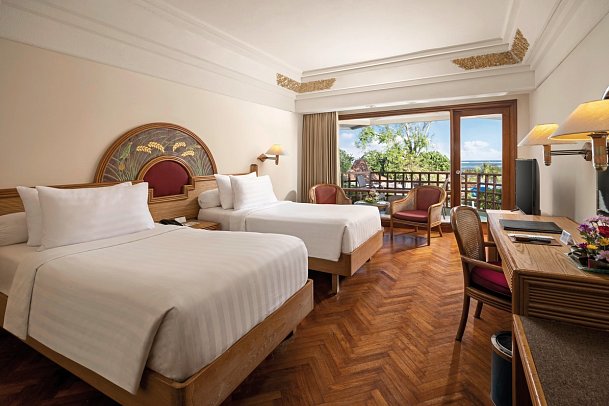 Prama Sanur Beach Bali - Wohnbeispiel Deluxe Sea View (Zimmercodierung UDM)