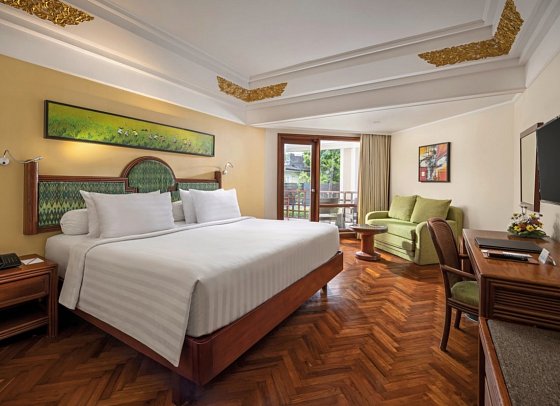 Prama Sanur Beach Bali - Wohnbeispiel Deluxe Garden View (Zimmercodierung UDG)