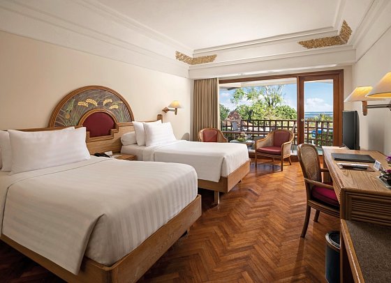Prama Sanur Beach Bali - Wohnbeispiel Deluxe Sea View (Zimmercodierung UDM)