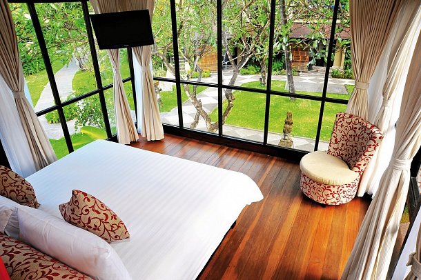 Segara Village Hotel - Wohnbeispiel Family Bungalow (Zimmercodierung BI1)