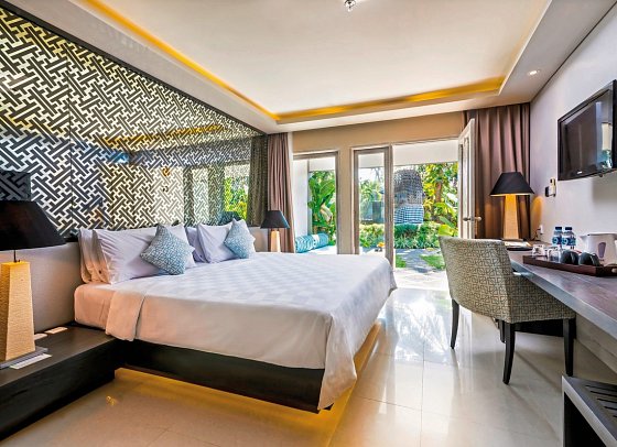 Segara Village Hotel - Wohnbeispiel Deluxe (Zimmercodierung UD1)