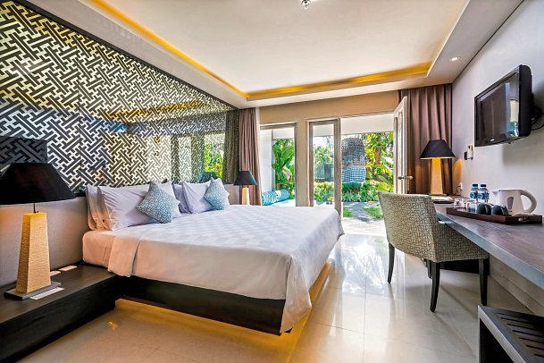 Segara Village Hotel - Wohnbeispiel Deluxe (Zimmercodierung UD1)