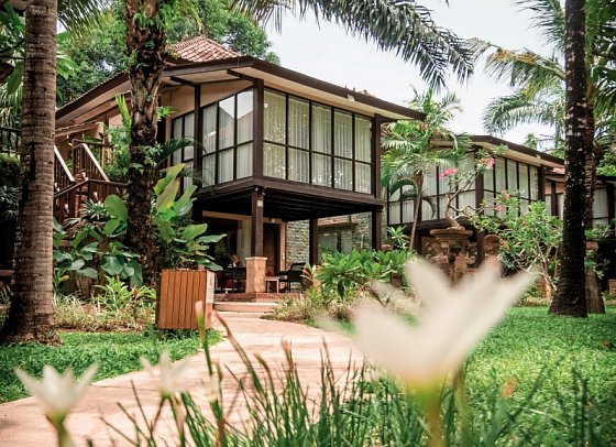 Segara Village Hotel - Wohnbeispiel Family Bungalow (Zimmercodierung BI1)
