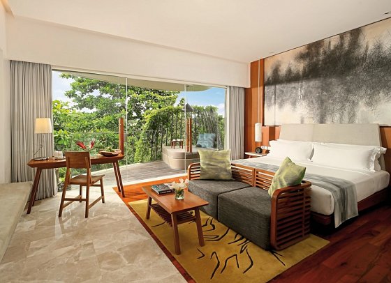 Maya Sanur Resort & Spa - Wohnbeispiel Impressive Nest Suite King Bed (Zimmercodierung WB1)